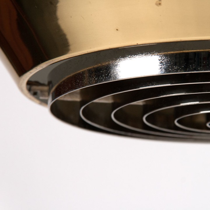 Fagerhults Zweedse Mid-Century messing hanglamp