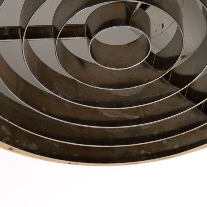 Fagerhults Zweedse Mid-Century messing hanglamp