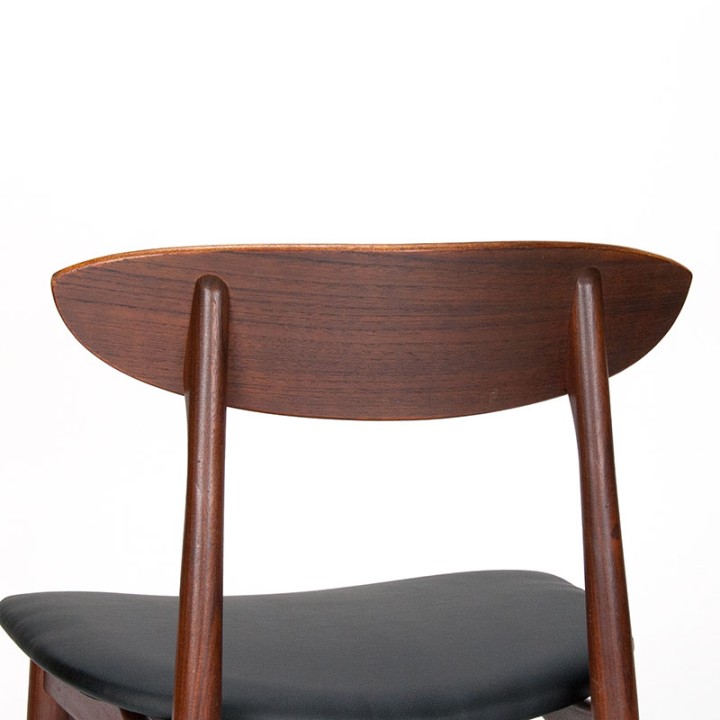 Dining table chair Mid-Century Danish vintage teak