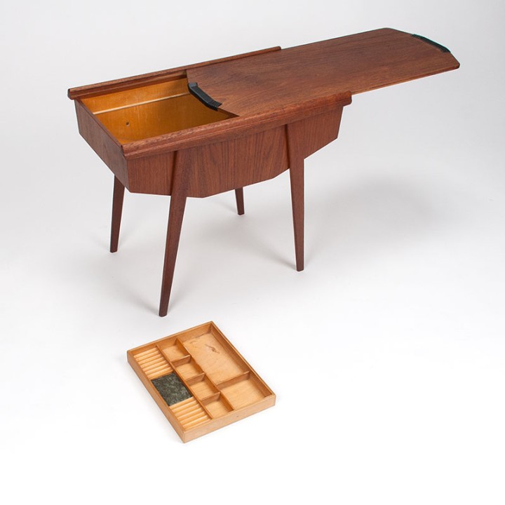 Teak Mid-Century Danish sewing table