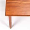Dining Table Danish Mid-Century Extendable Teak Model