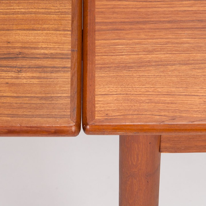 Dining Table Danish Mid-Century Extendable Teak Model