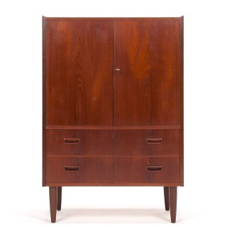 Teak Danish Modern Mid-Century vintage cabinet