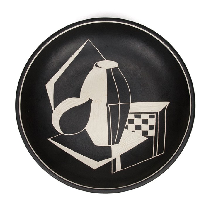 Søholm Bornholm Mid-Century vintage plate abstract