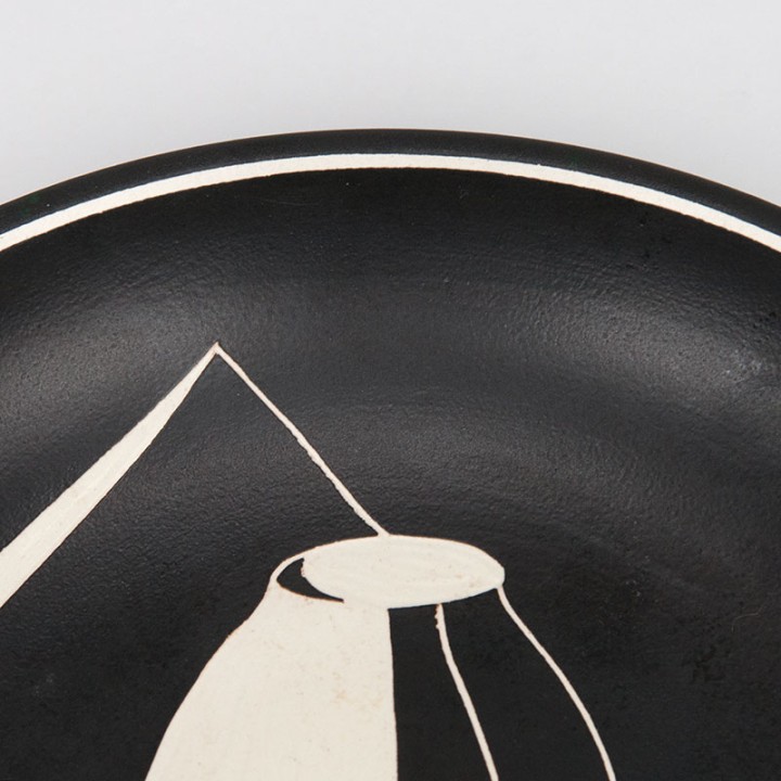 Søholm Bornholm Mid-Century vintage plate abstract