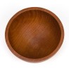 Serveerschaal klein Mid-Century model in teak