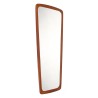 Mid-Century Danish mirror from Aarhus Glasimport in teak