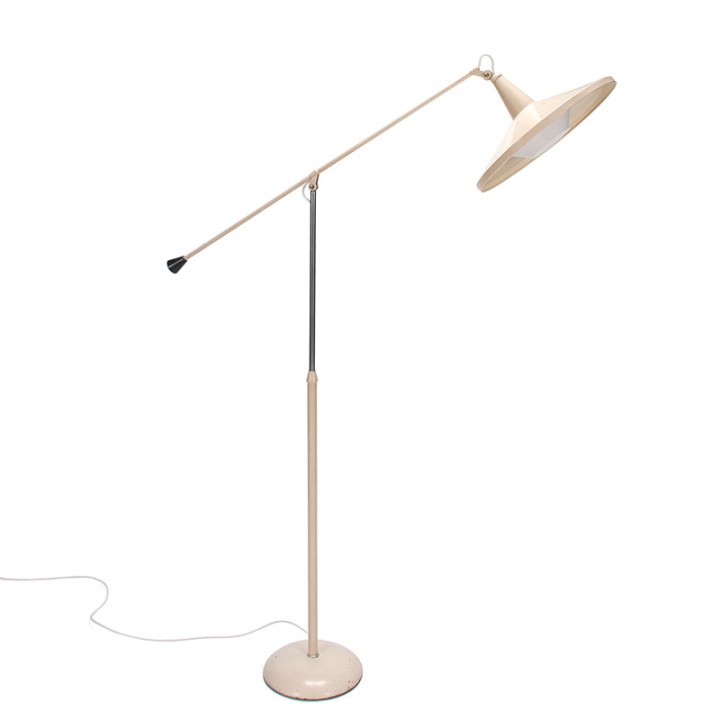 Mid-Century Panama floor lamp model 6350 designed by Wim