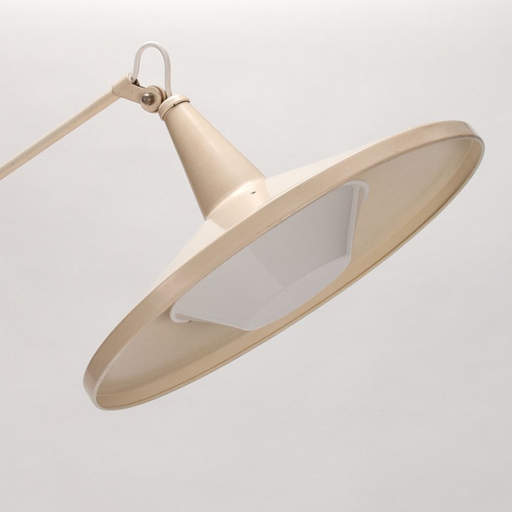 Mid-Century Panama vloerlamp model 6350 ontwerp Wim Rietveld