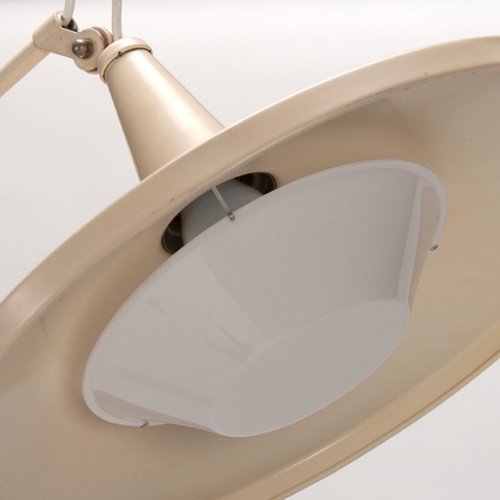 Mid-Century Panama vloerlamp model 6350 ontwerp Wim Rietveld