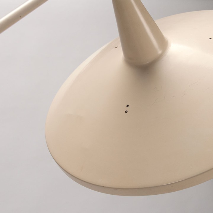 Mid-Century Panama vloerlamp model 6350 ontwerp Wim Rietveld