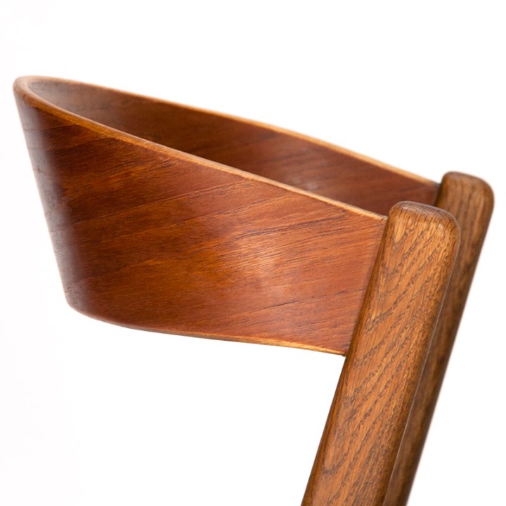 Erik Kirkegaard Deense vintage stoel in teak