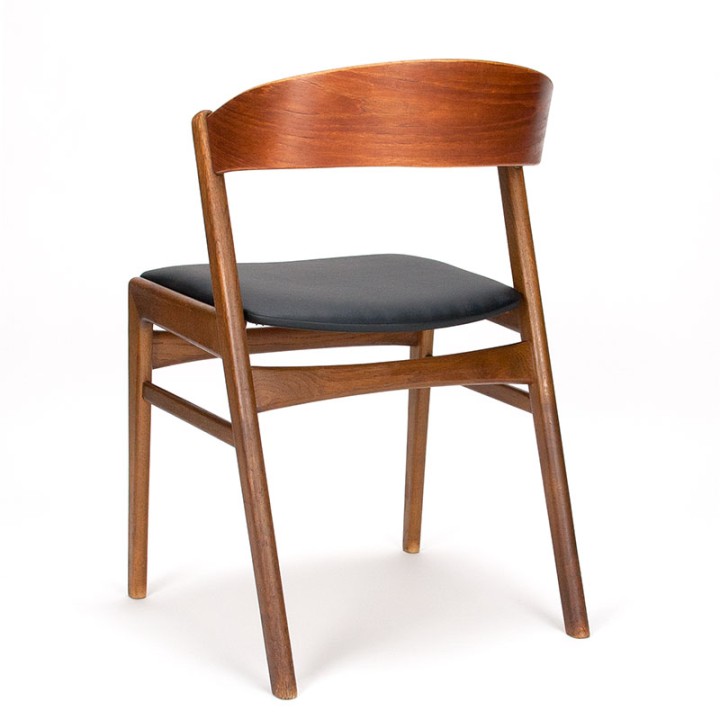 Erik Kirkegaard Deense vintage stoel in teak