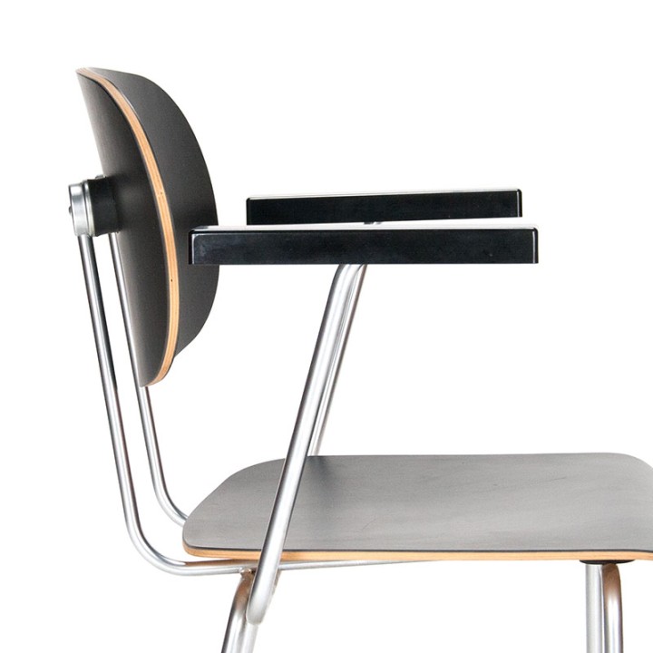 Set of 4 vintage Wim Rietveld chairs model 216