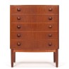 Kai Kristiansen Mid-Century chest of drawers for Feldballes