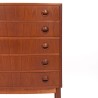 Kai Kristiansen Mid-Century chest of drawers for Feldballes