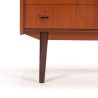 Mid-Century teak Deens secretaire meubel