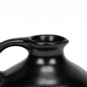 Small model vintage black ceramic vase