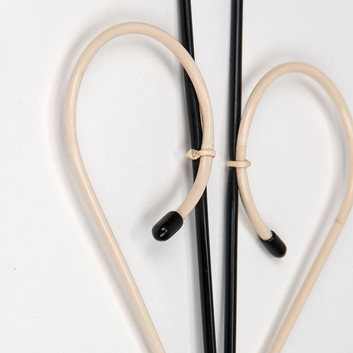 Jaren vijftig vintage muur bloempot houder