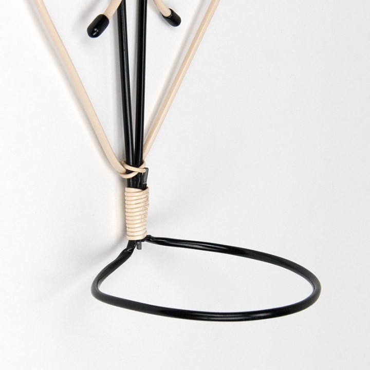 1950s vintage wall flowerpot holder