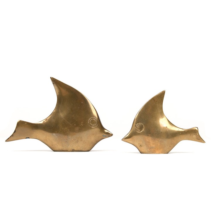 Set of 2 Mid-Century vintage moonfish