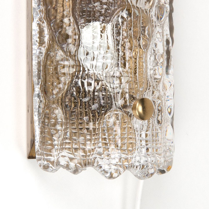 Carl Fagerlund Mid-Century set wandlampen voor Orrefors