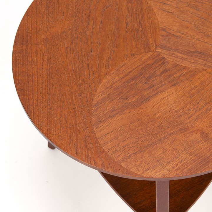 Holger Georg Jensen model 75 Deens teak vintage bijzettafeltje