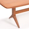 Johannes Andersen Danish teak vintage coffee table model 51