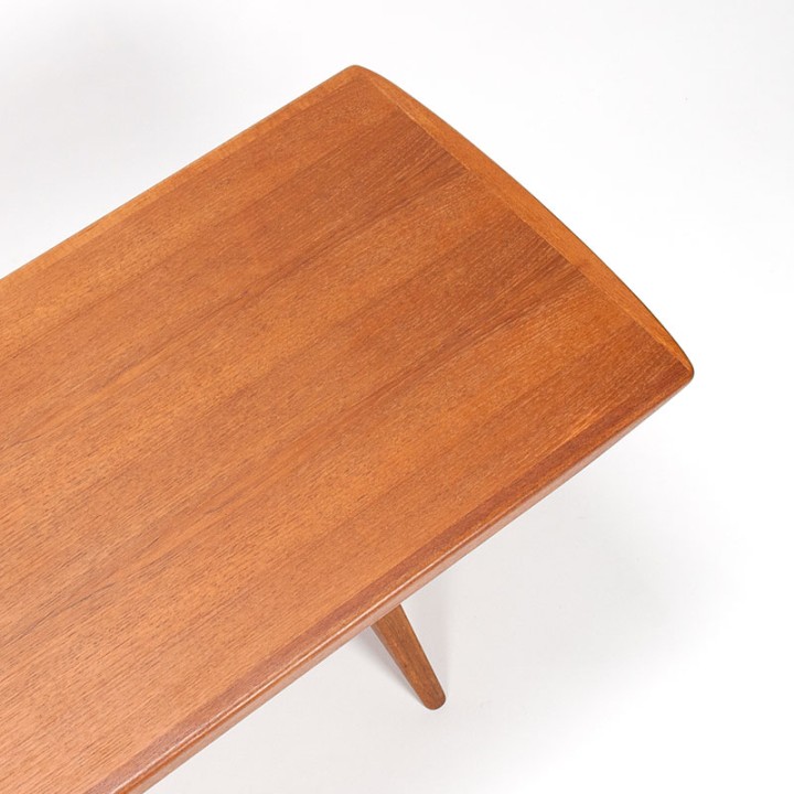 Johannes Andersen Danish teak vintage coffee table model 51