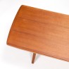 Johannes Andersen Danish teak vintage coffee table model 51