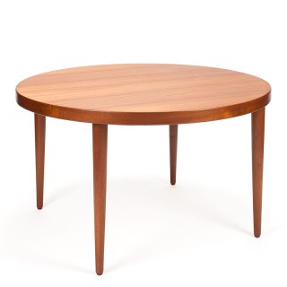 Kai Kristiansen Mid-Century ronde uitschuifbare eettafel