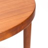 Kai Kristiansen Mid-Century round extendable dining table