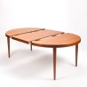 Kai Kristiansen Mid-Century round extendable dining table