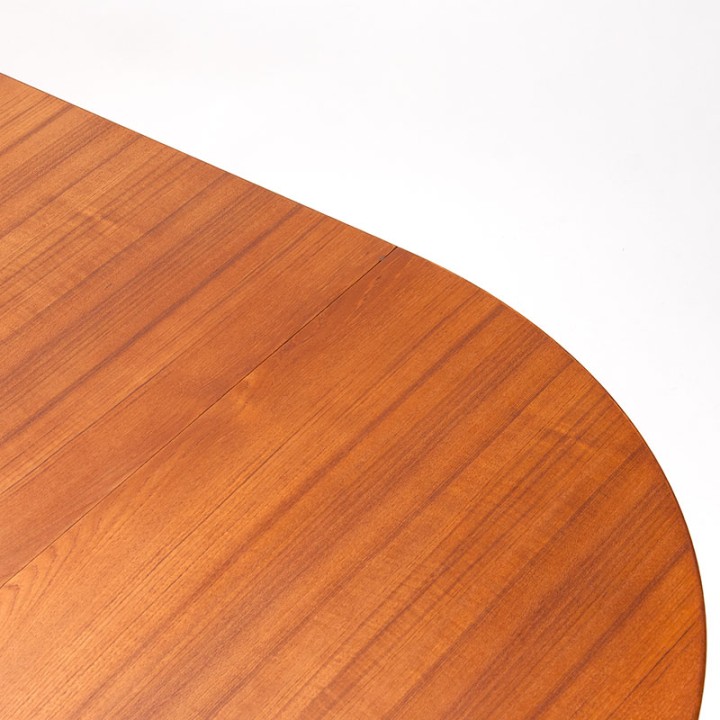 Kai Kristiansen Mid-Century ronde uitschuifbare eettafel