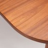Kai Kristiansen Mid-Century ronde uitschuifbare eettafel