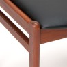 Mid-Century Deense set van 6 vintage eettafel stoelen in teak