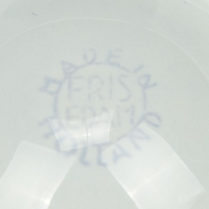 Set van 5 Fris Edam aardewerk vintage eierdopjes