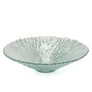 Vintage glass bowl designed by Pavel Panek