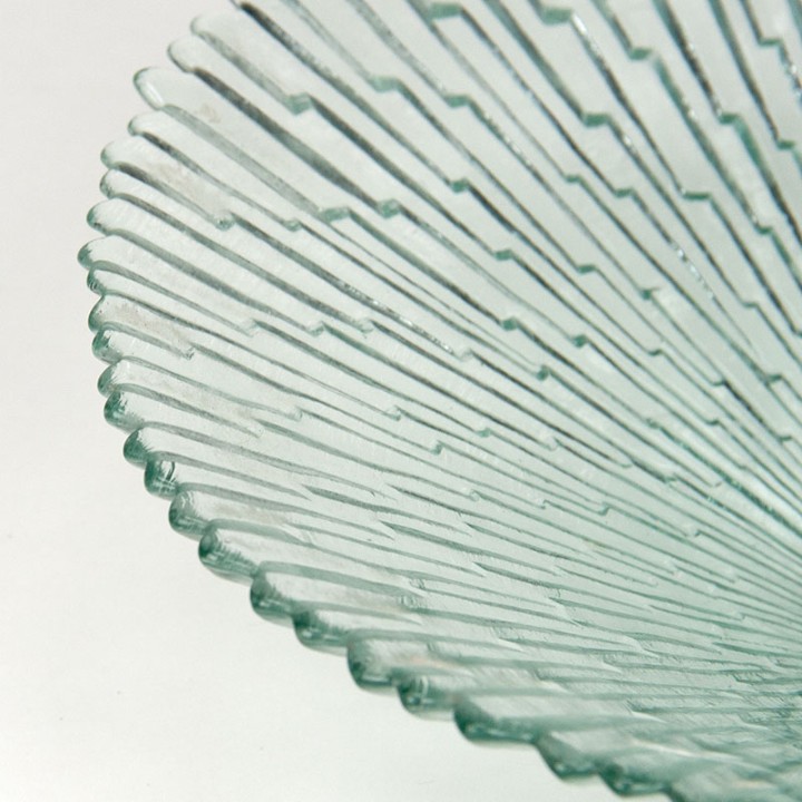 Vintage glass bowl designed by Pavel Panek