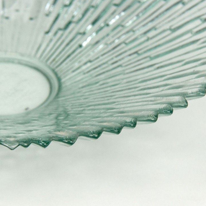 Vintage glass bowl designed by Pavel Panek