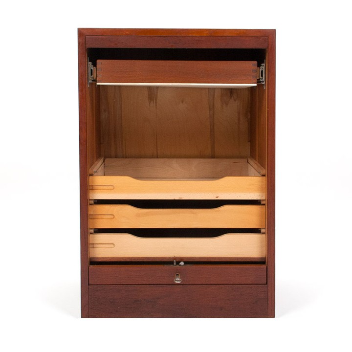 Vifa Danish Mid-Century filing cabinet with drawers