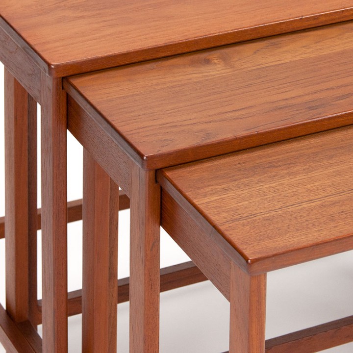Peter Hvidt and Ola Mølgaard Mid-Century nesting tables for