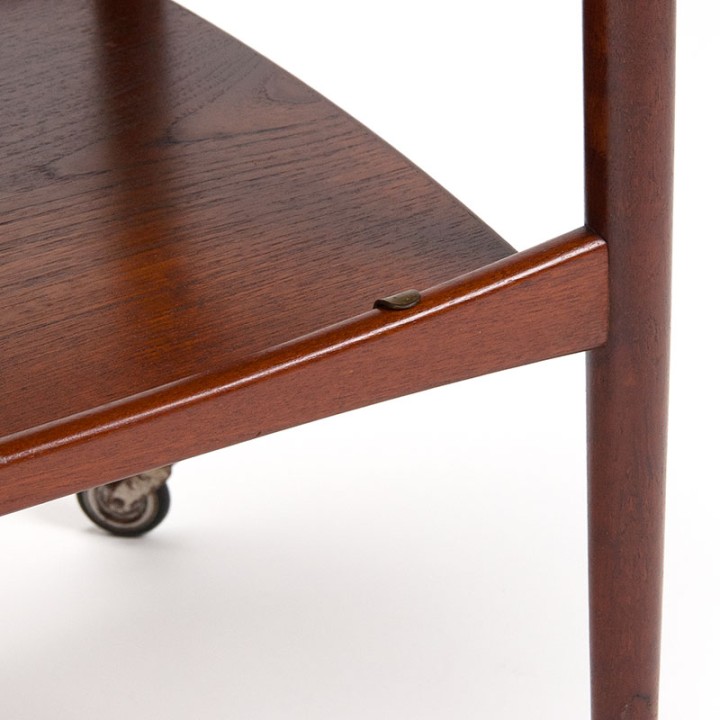 Edmund Jørgensen Deense vintage trolley in teak