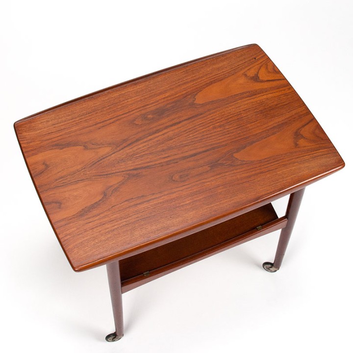 Edmund Jørgensen Deense vintage trolley in teak