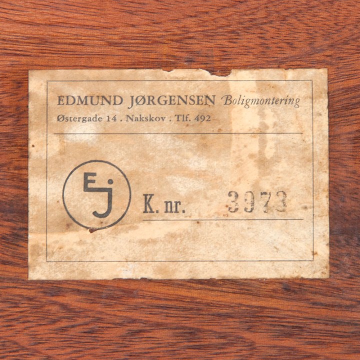 Edmund Jørgensen Deense vintage trolley in teak