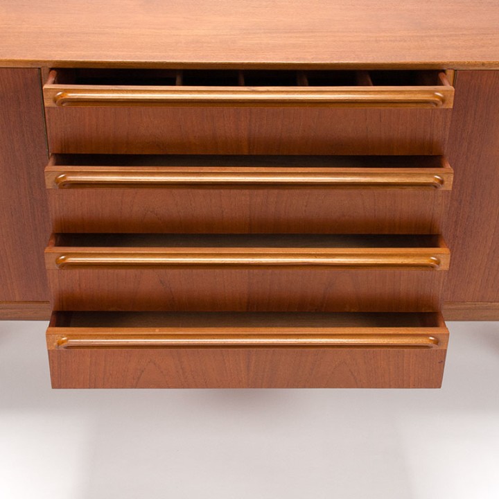 McIntosh long teak Mid-Century sideboard