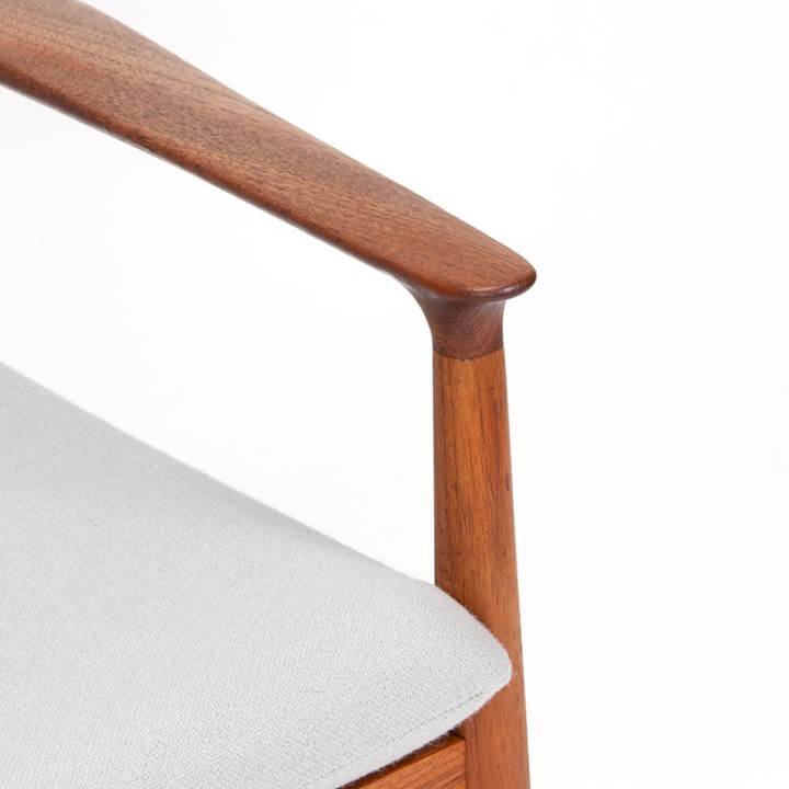 Grete Jalk model 218 Mid-Century fauteuil voor Glostrup