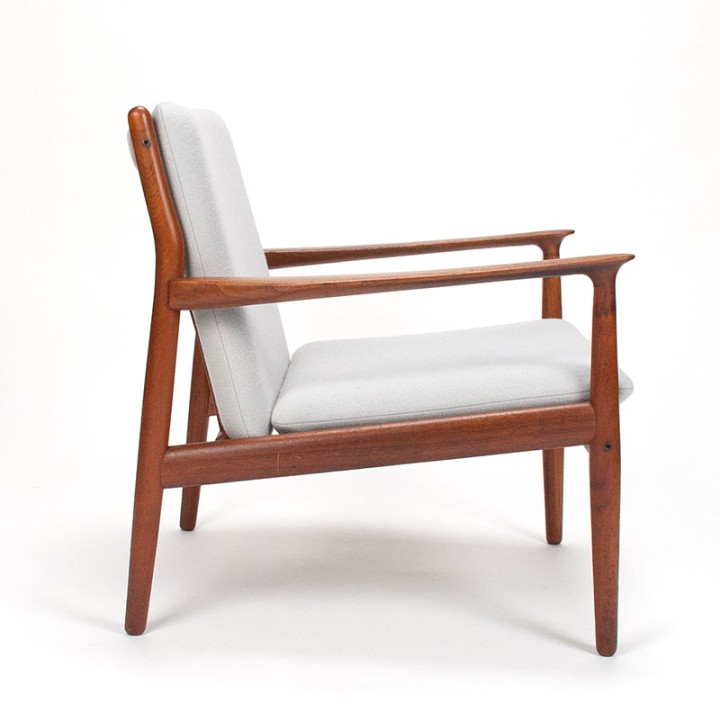 Grete Jalk model 218 Mid-Century fauteuil voor Glostrup