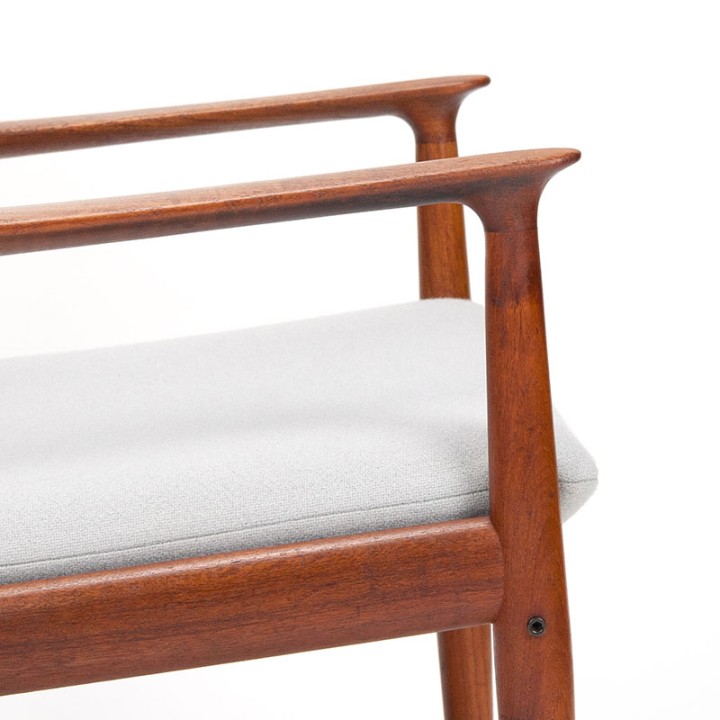 Grete Jalk model 218 Mid-Century fauteuil voor Glostrup