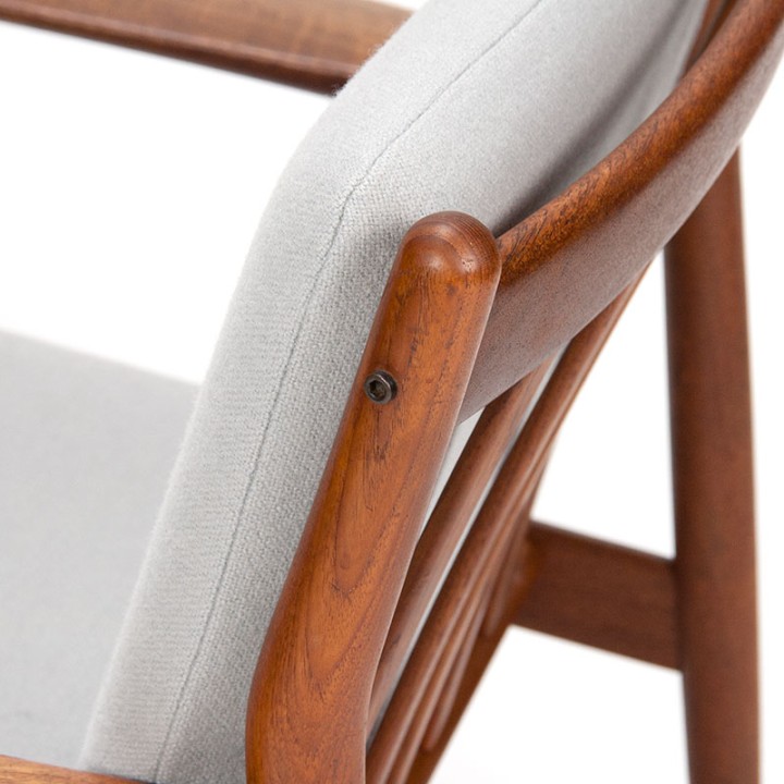 Grete Jalk model 218 Mid-Century fauteuil voor Glostrup